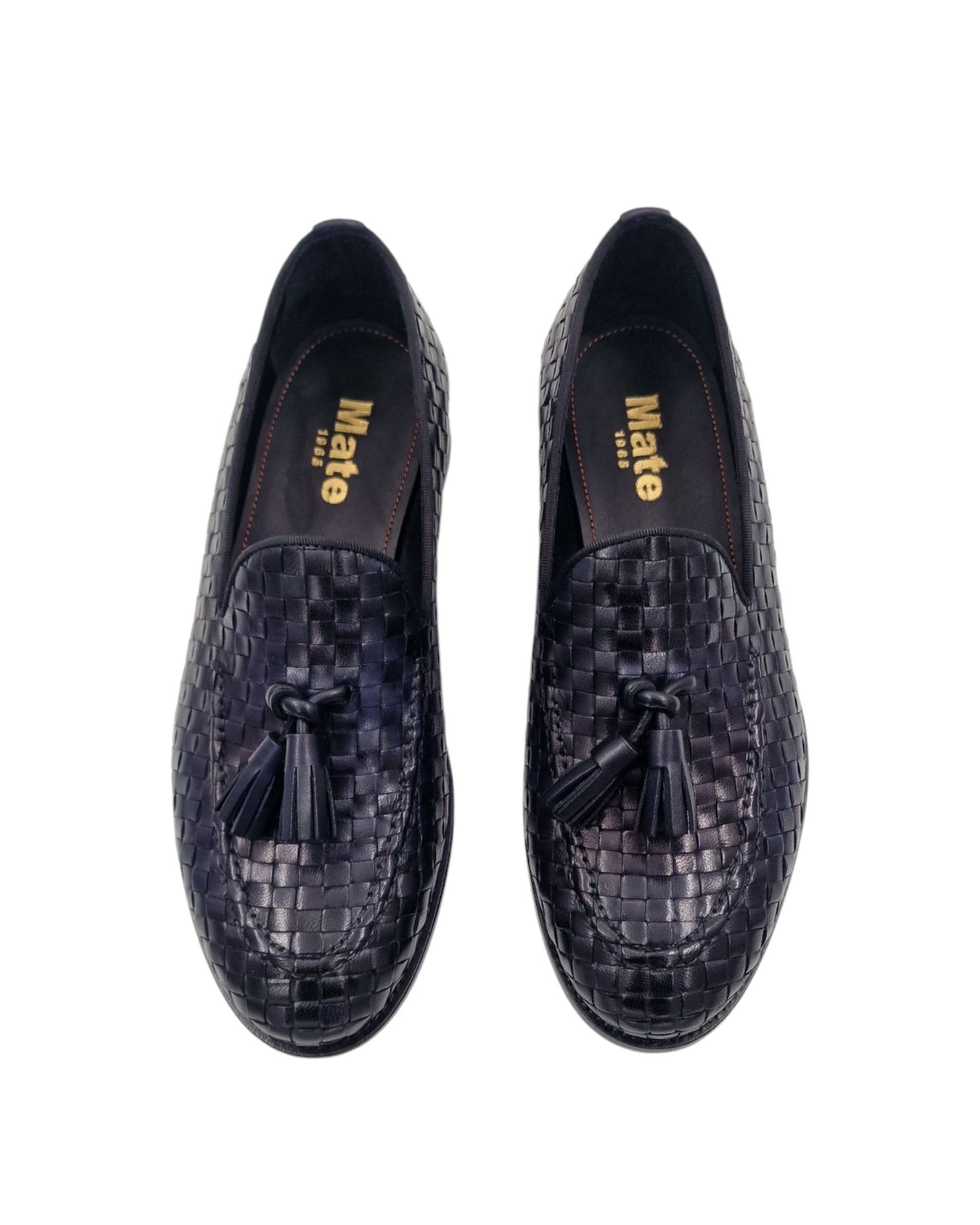 Tassel intrecciato blu 1308 - Scarpe - Mate 1965