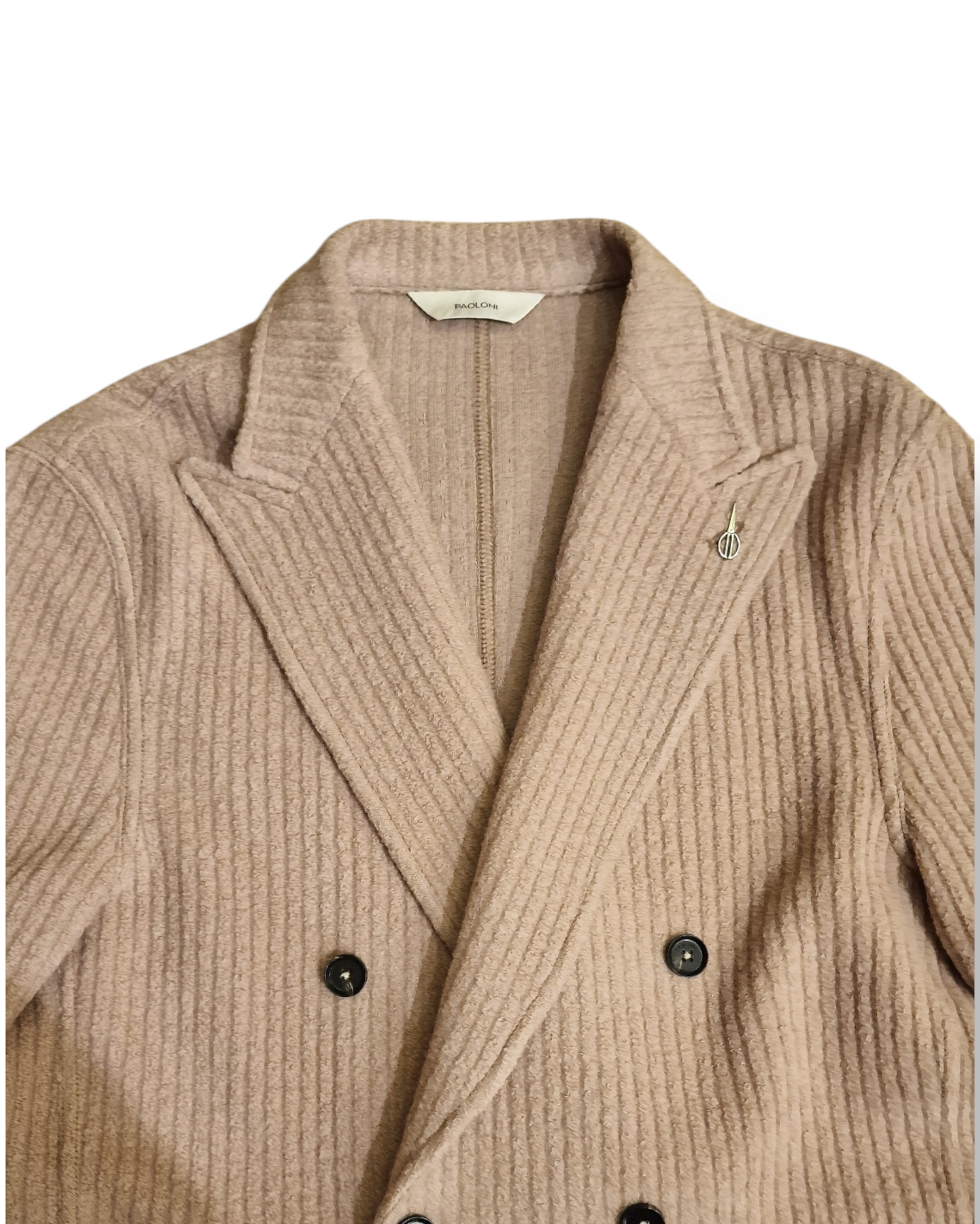 Giacca doppio petto lana cotta - Paoloni