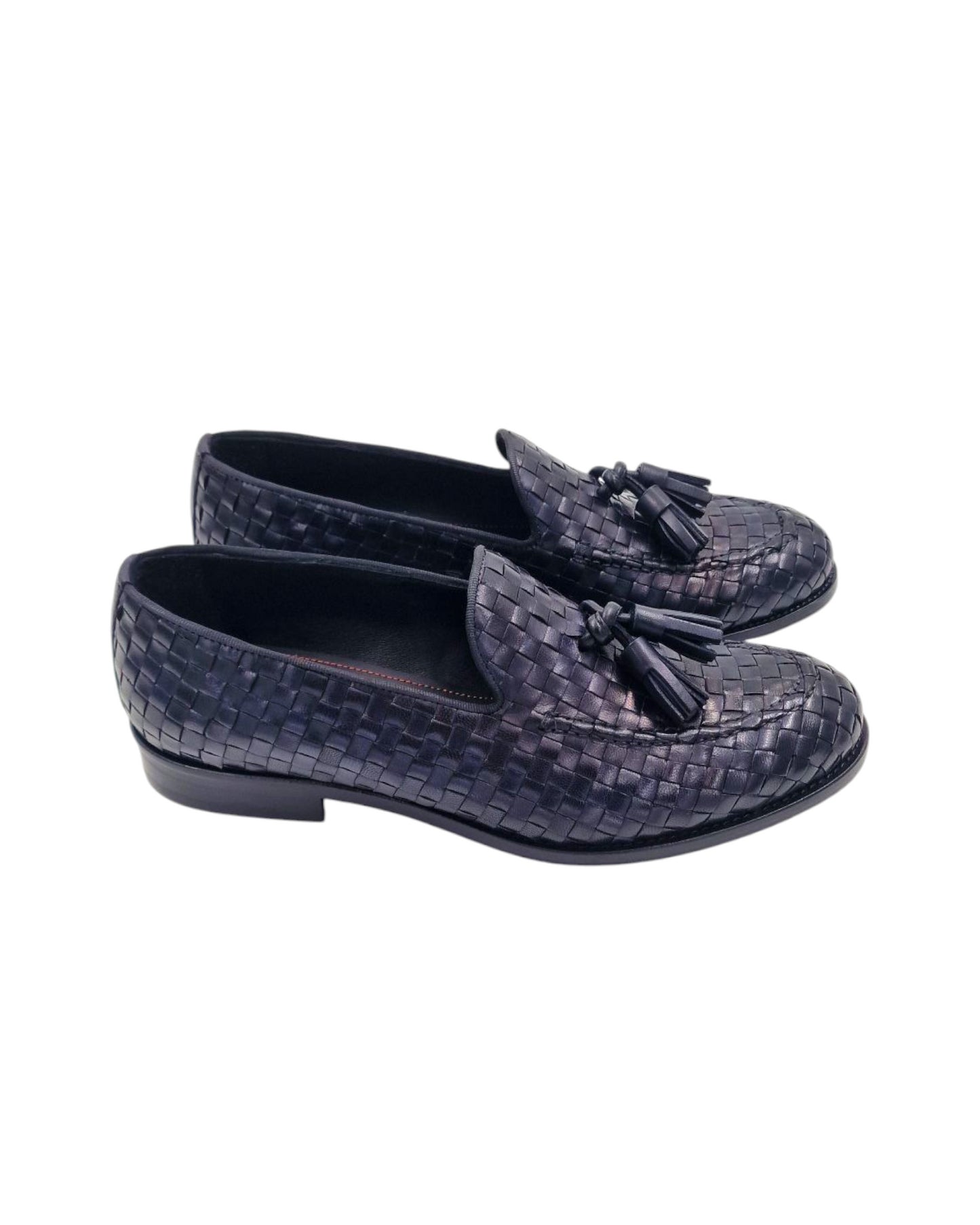 Tassel intrecciato blu 1308 - Scarpe - Mate 1965