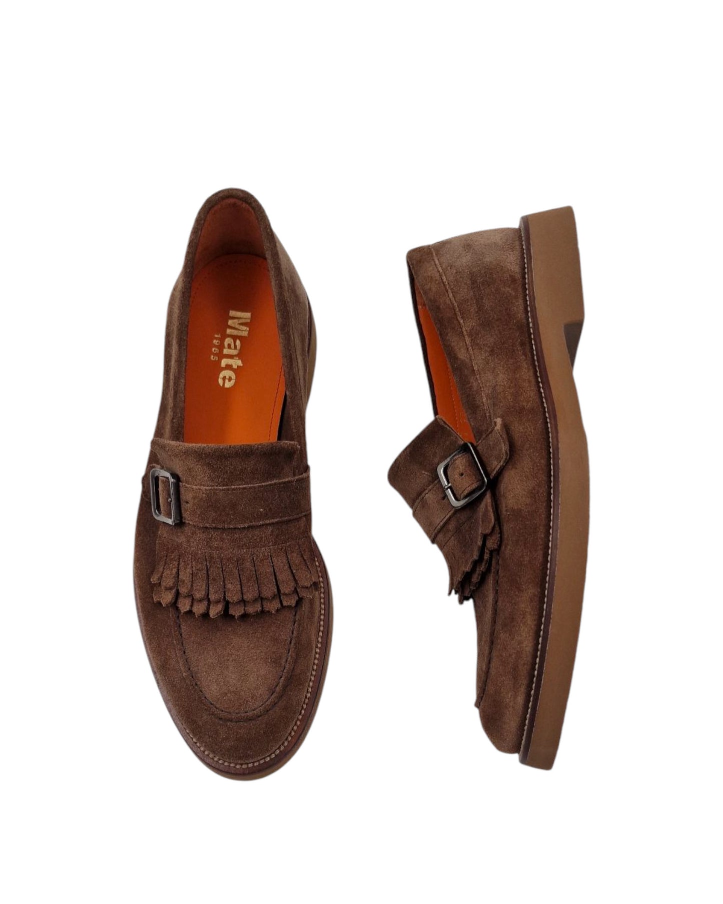 Mocassino Frangia Fibbia suede - - Mate 1965
