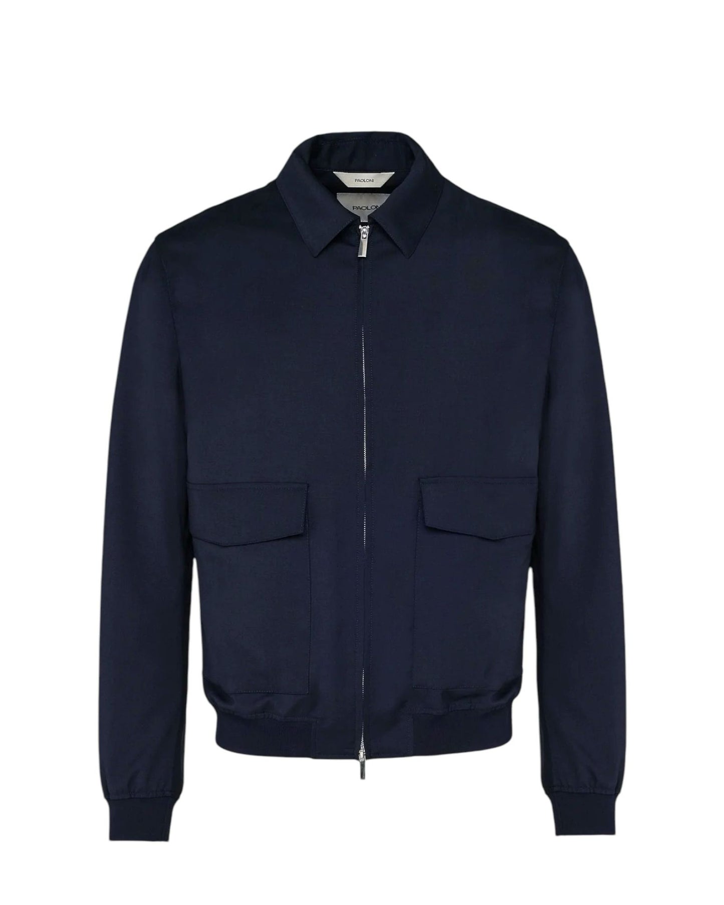 1h100 Overshirt blu - Paoloni