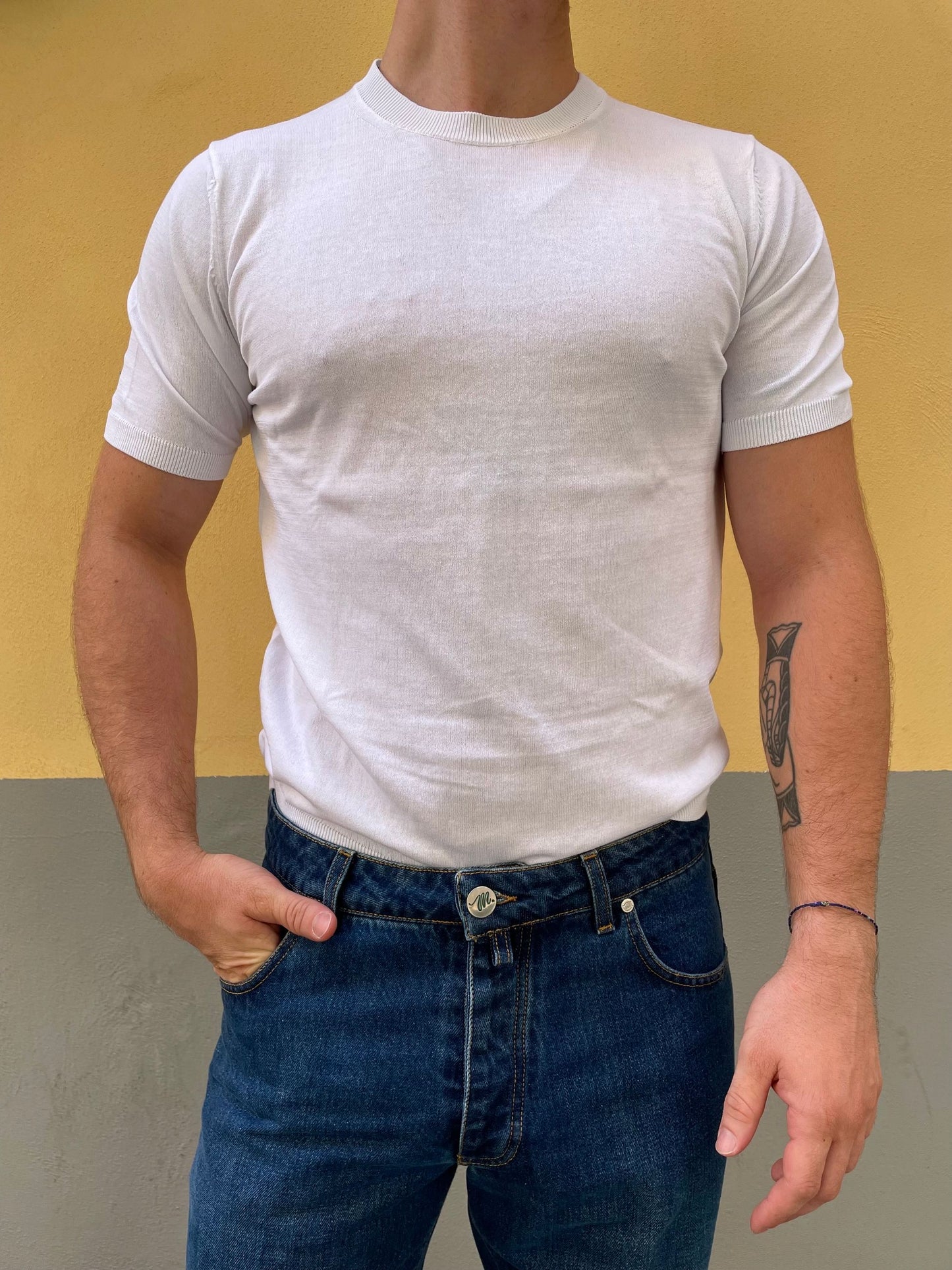 Giro Corta Bianco Joe Piccini