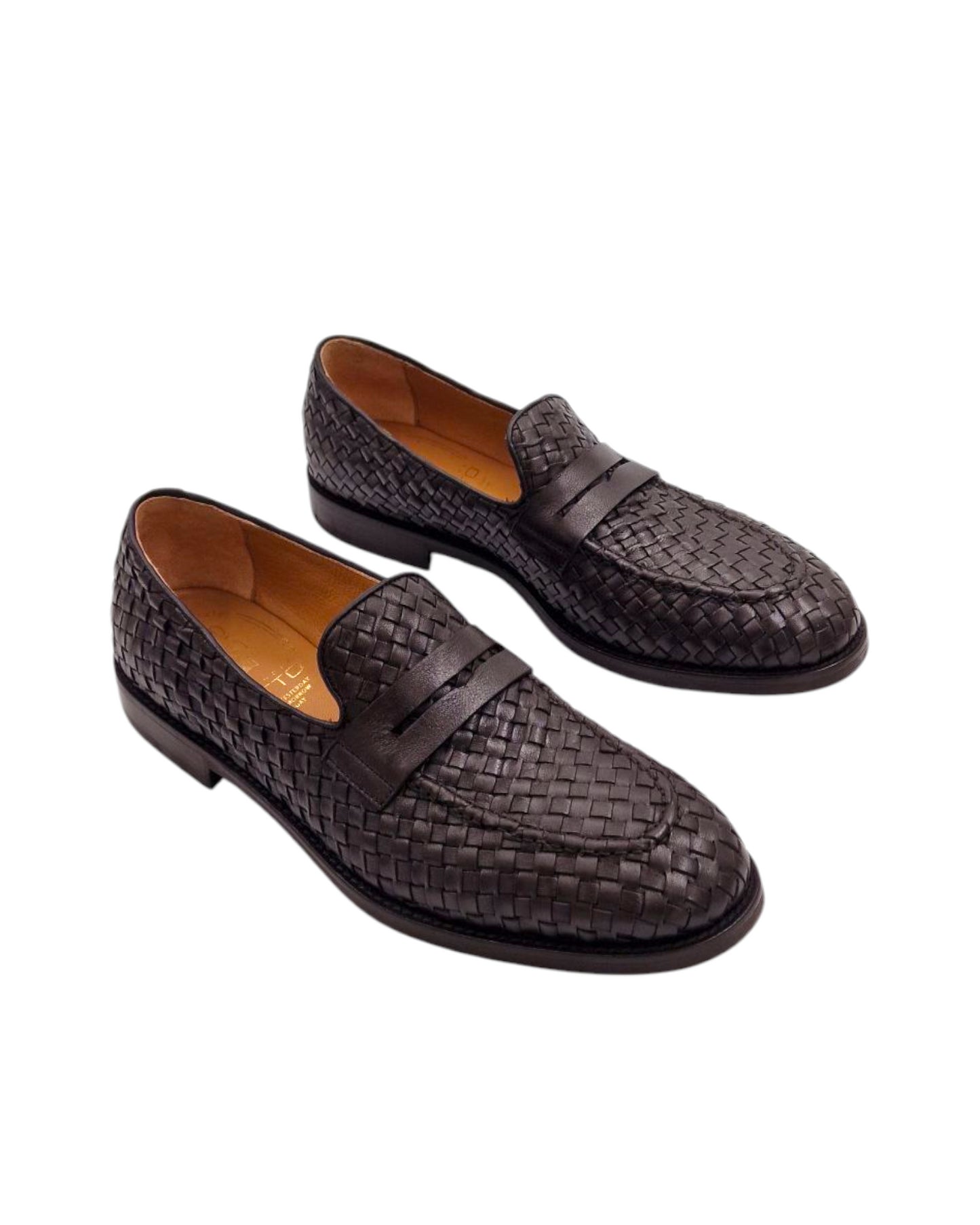 MOCASSINO INTRECCIATO MORO - - Alexander Hotto
