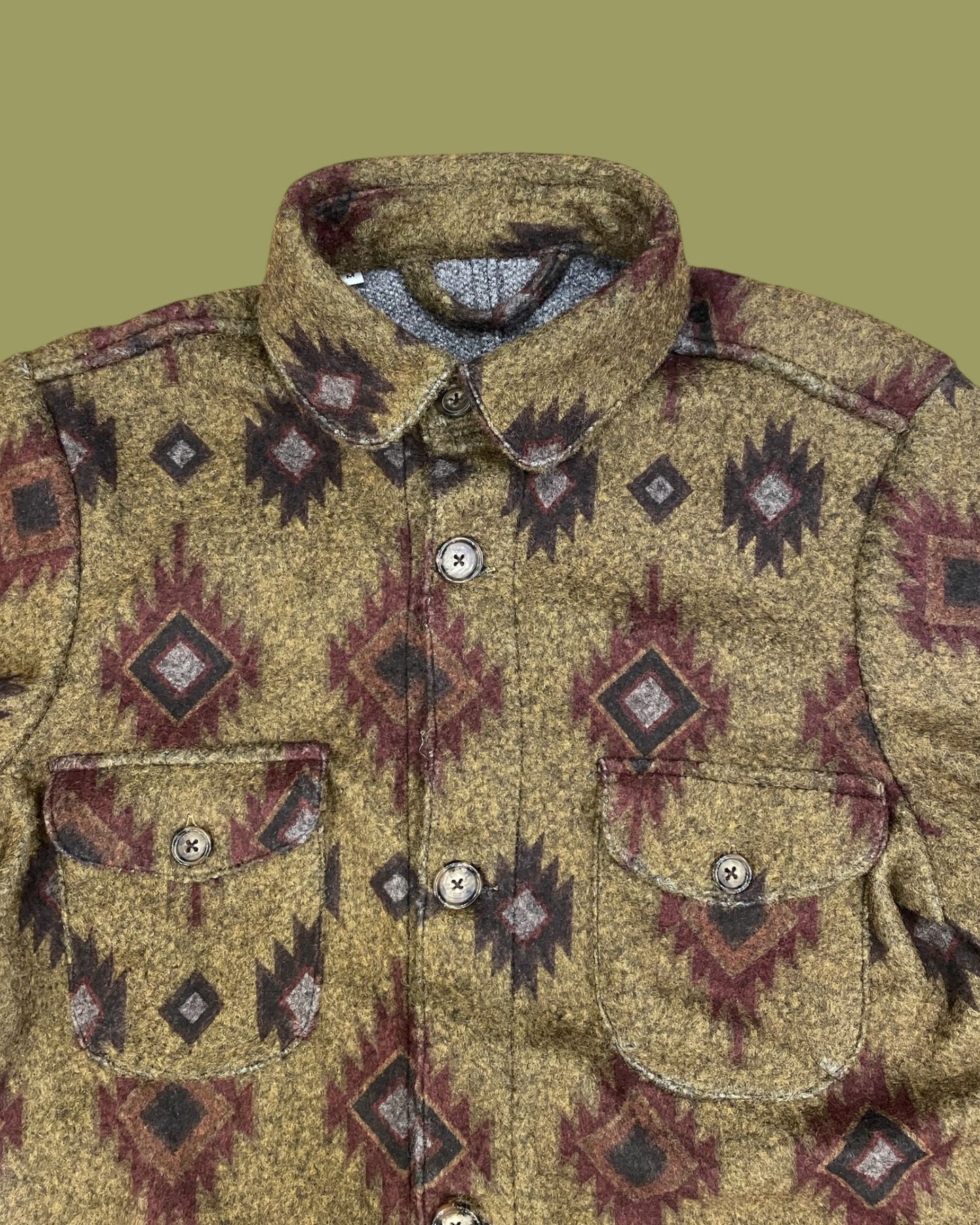 Over Jacket Jacquard - Pietra Salata