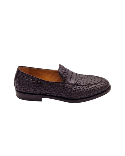 MOCASSINO INTRECCIATO MORO -  - Alexander Hotto