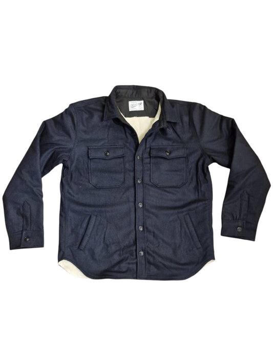 Wool padded shirt denali - Overshirt - Bl'Ker